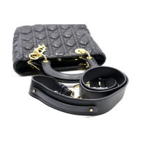 Dior Lady Media Pelle d'Agnello Nera