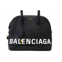 Balenciaga Ville Top Handle Black Leather