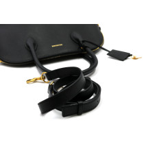 Balenciaga Ville Top Handle Schwarzes Leder