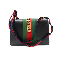 Gucci Silvye Black Leather