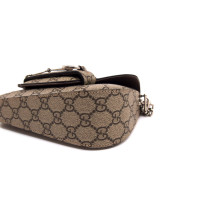 Gucci Horsebit 1955 Mini Asimmetrica GG Supreme Beige