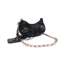 Balenciaga Cagole XS Pelle Nera