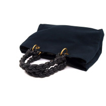 Bottega Veneta Shopping Tela Blu