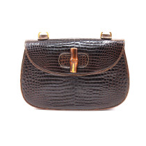 Gucci Bamboo Vintage Cocco Marrone