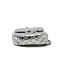 Chanel Shopping Pelle Argento