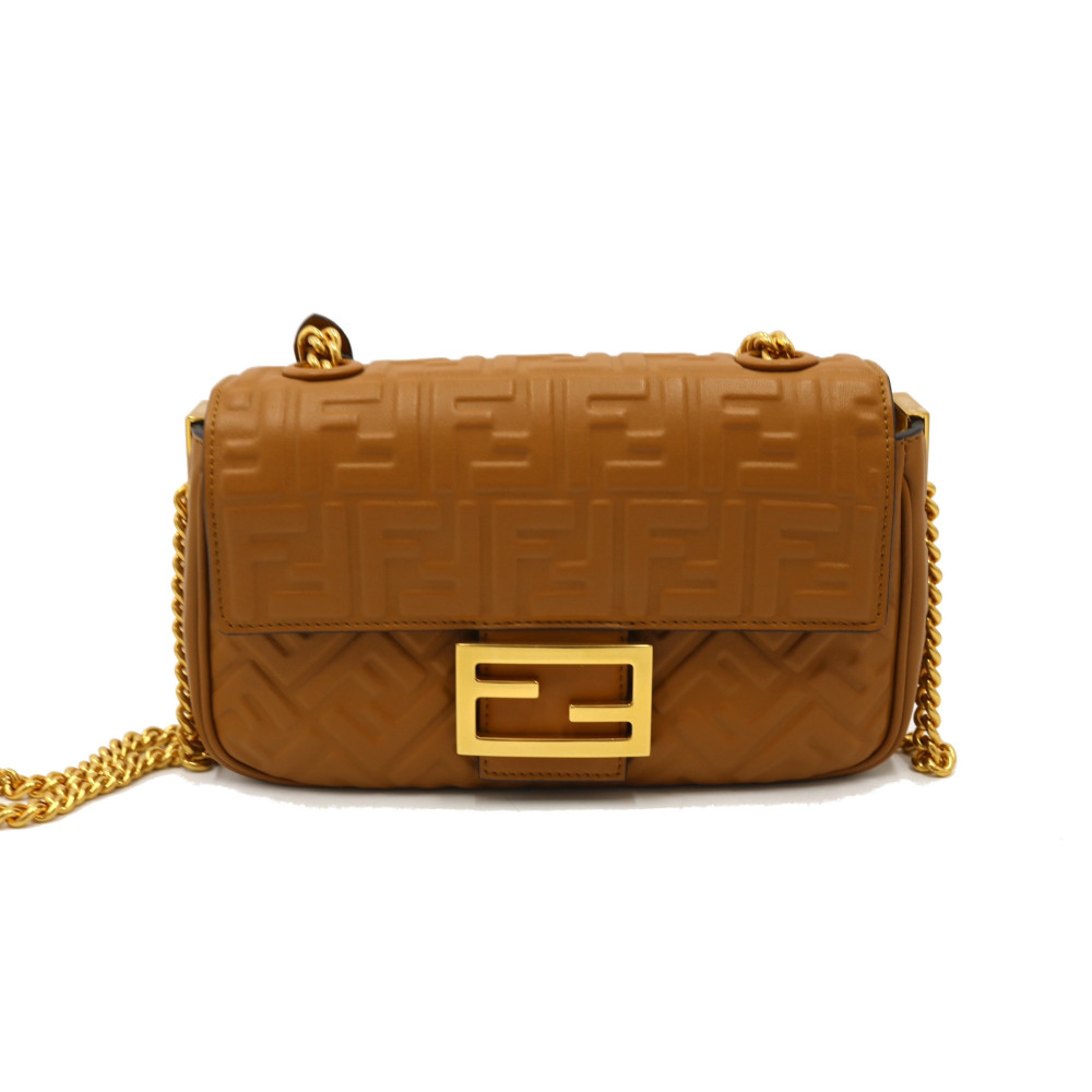 Fendi Baguette Pelle Brown