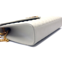 Saint Laurent Envelope Pelle Bianca