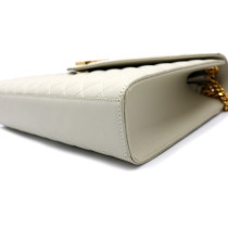 Saint Laurent Envelope Pelle Bianca