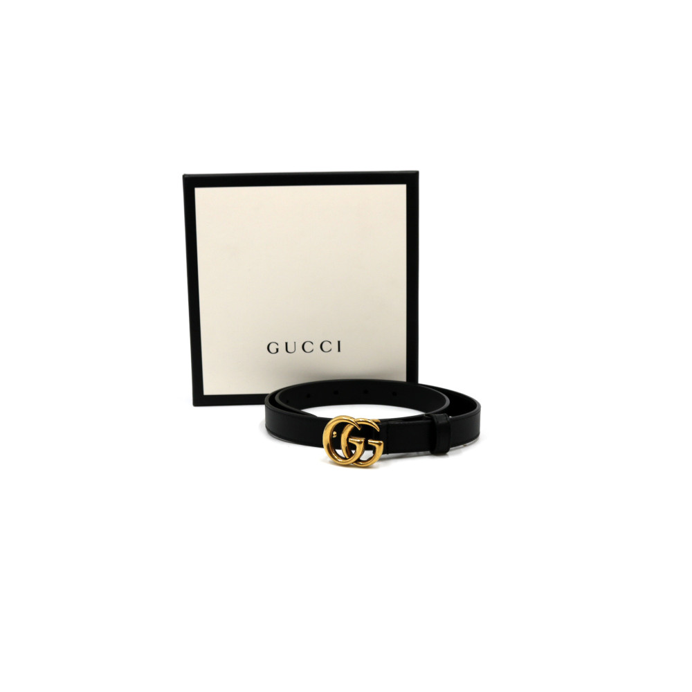 Gucci Cintura Pelle Nera