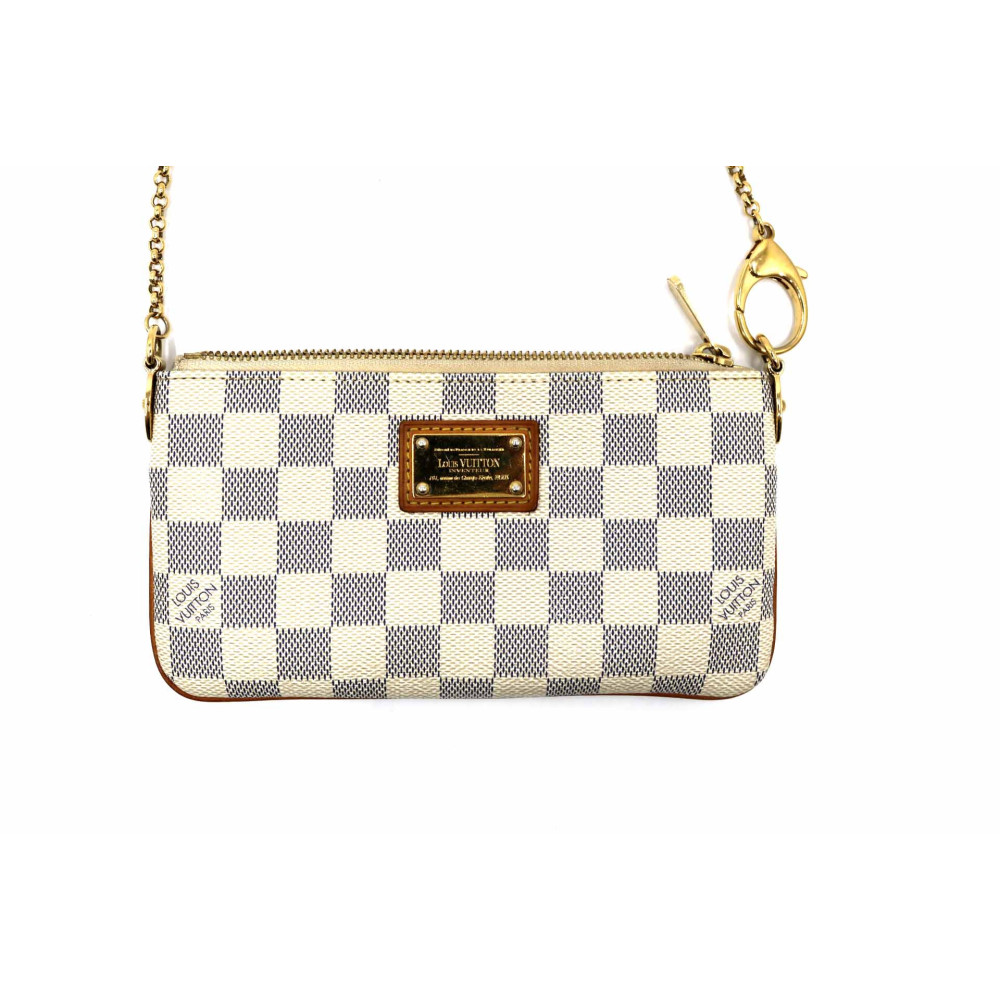 Louis Vuitton Milla Pochette Damier Azur