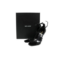 Saint Laurent Sandali Opyum 110 Vernis Nera