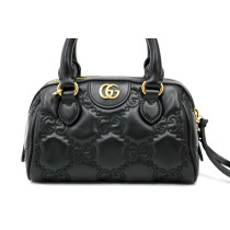 Gucci Bauletto Mini Pelle Nera
