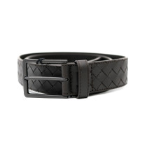 Bottega Veneta Cintura Pelle Nera