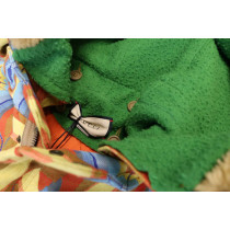 Gucci Parka Micro GG Jacquard Cotone Giallo e Arancio