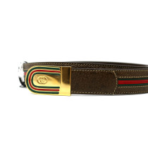 Gucci Cintura Pelle Marrone