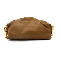 Bottega Veneta Chain Pouch Pelle Marrone