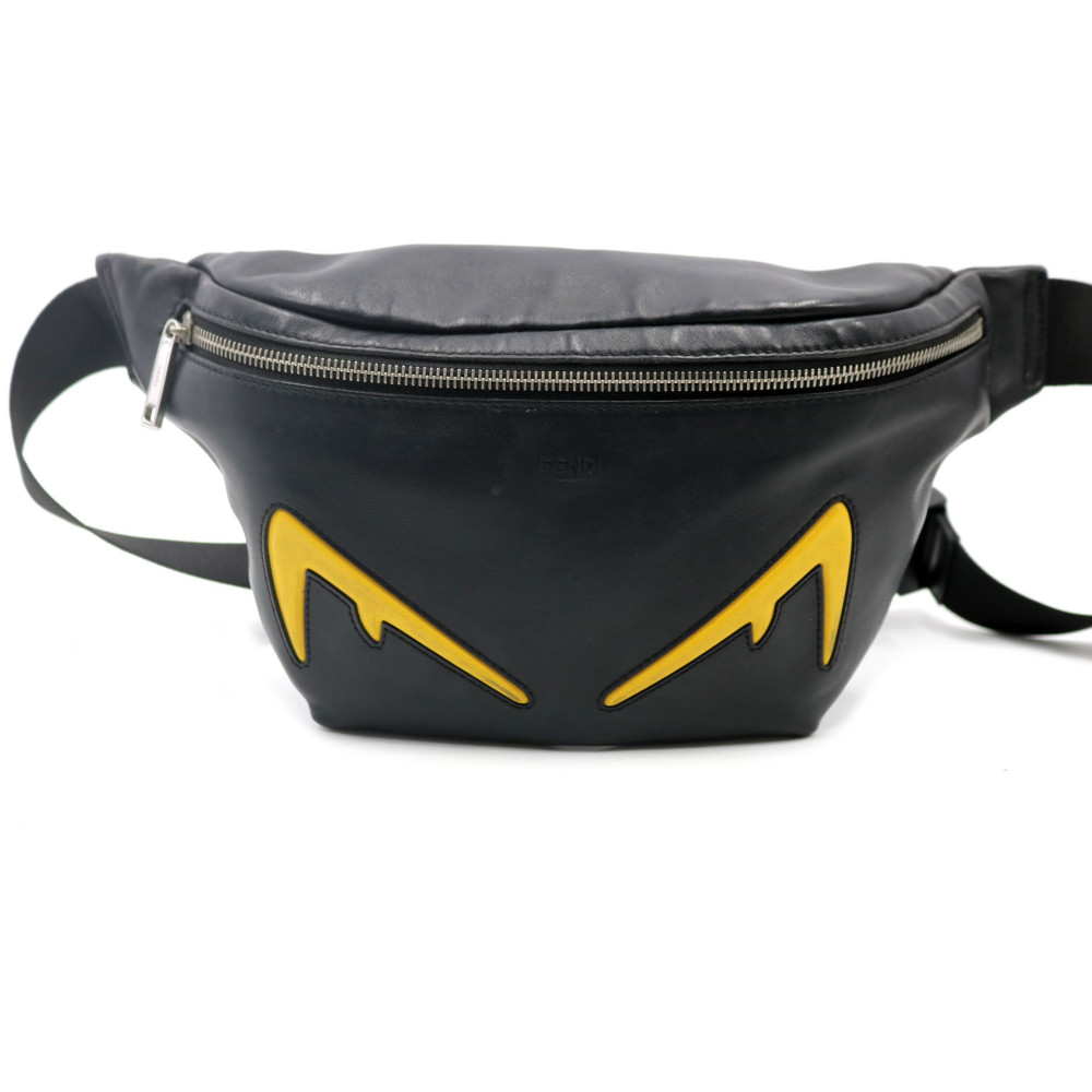 Fendi Marsupio Monster Pelle Nera