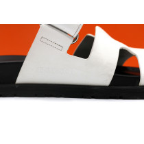 Hermes Sandali Chypre Pelle Bianca