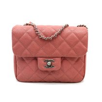 Chanel Tracollina Pelle Rosa