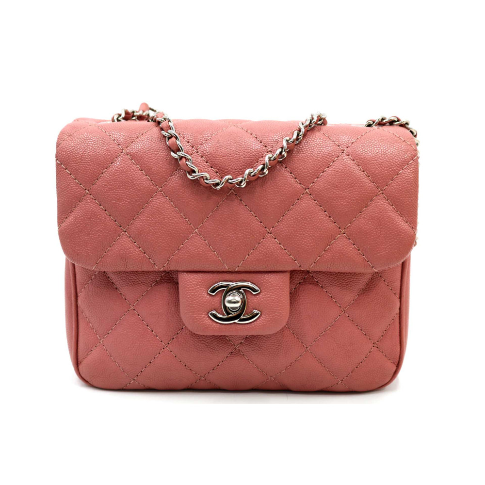 Chanel Tracollina Pelle Rosa