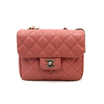 Chanel Tracollina Pelle Rosa