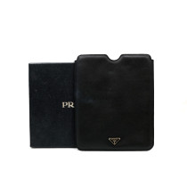 Prada Custodia Pad Pelle Nera
