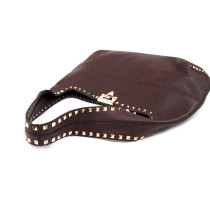 Valentino Rockstud Hobo Pelle Testa di Moro