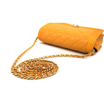 Chanel Woc Boy Pelle Senape