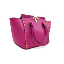 Valentino Rockstud Pelle Fucsia