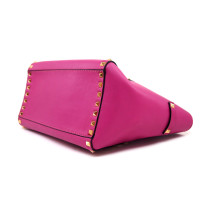 Valentino Rockstud Pelle Fucsia