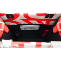 Fendi Sunshine Pelle Bianca e Rossa