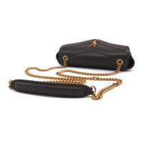 Saint Laurent LouLou Mini Pelle Grigia