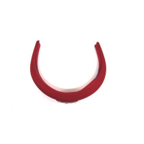 Prada Cerchietto Re Nylon Rosso