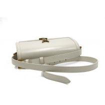 Saint Laurent Solferino Pelle Bianca