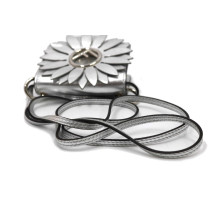 Fendi Kan I Pelle Argento