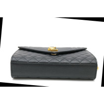 Saint Laurent  Envelope Pelle Nera