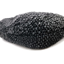 Valentino Hobo Pelle Intrecciata Nera