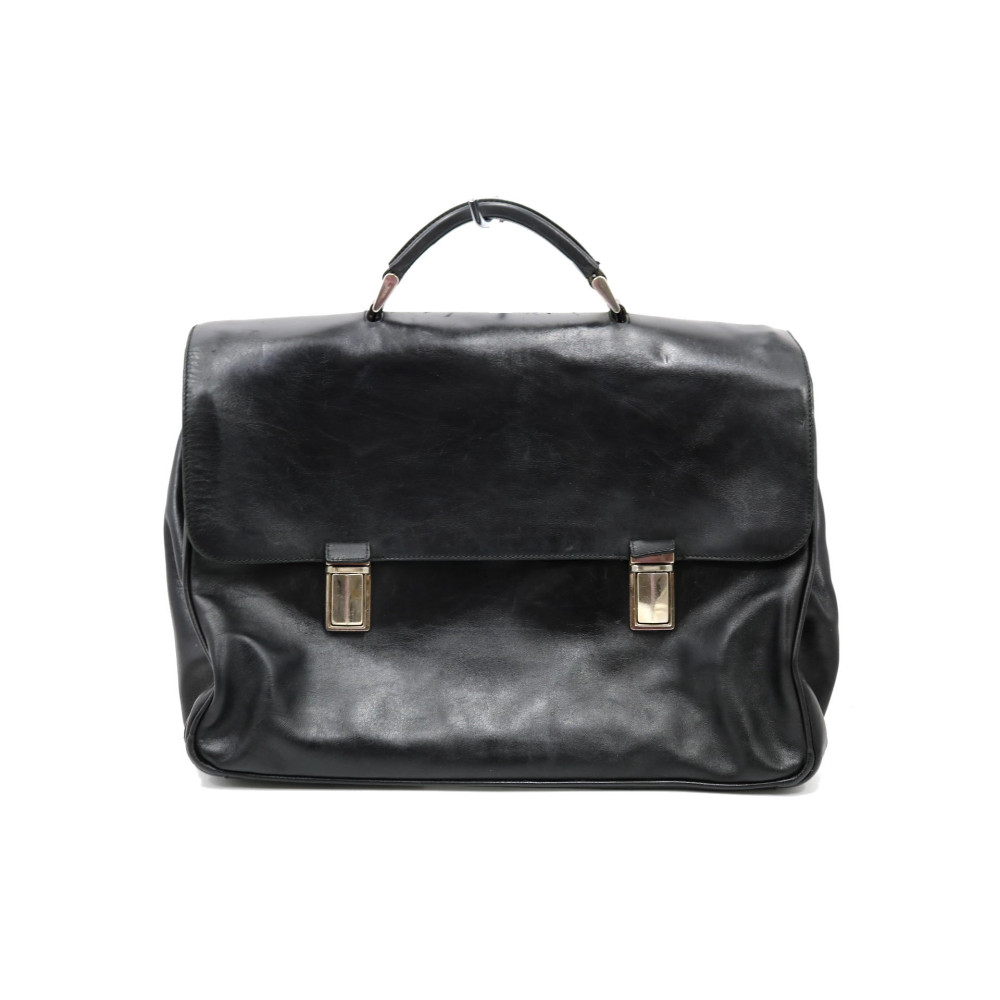 Prada Cartella Pelle Nera