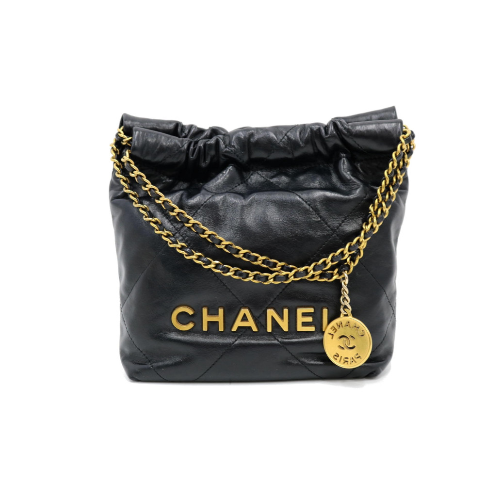 Chanel 22 Small Pelle Nera