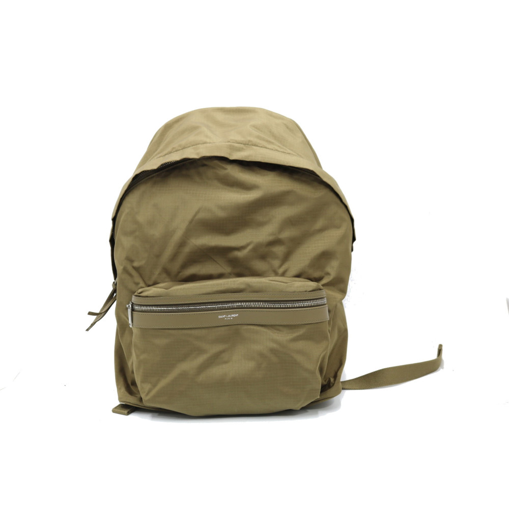 Saint Laurent Zaino City Nylon Tabacco
