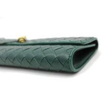 Bottega Veneta Clutch Andiamo Pelle Verde Smeraldo