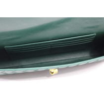 Bottega Veneta Clutch Andiamo Pelle Verde Smeraldo