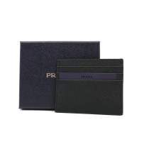 Prada Portacarte Pelle Saffiano Nero