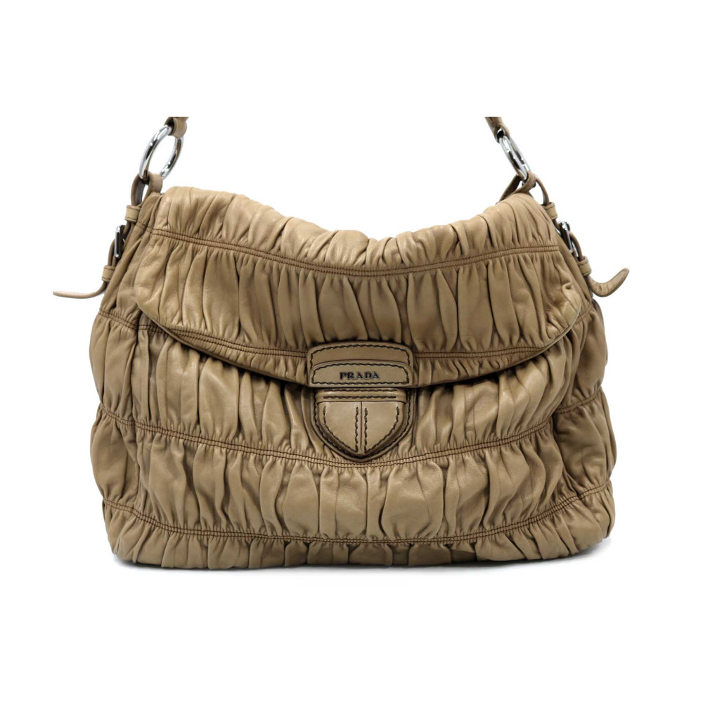 Prada Shopping Pelle Tortora