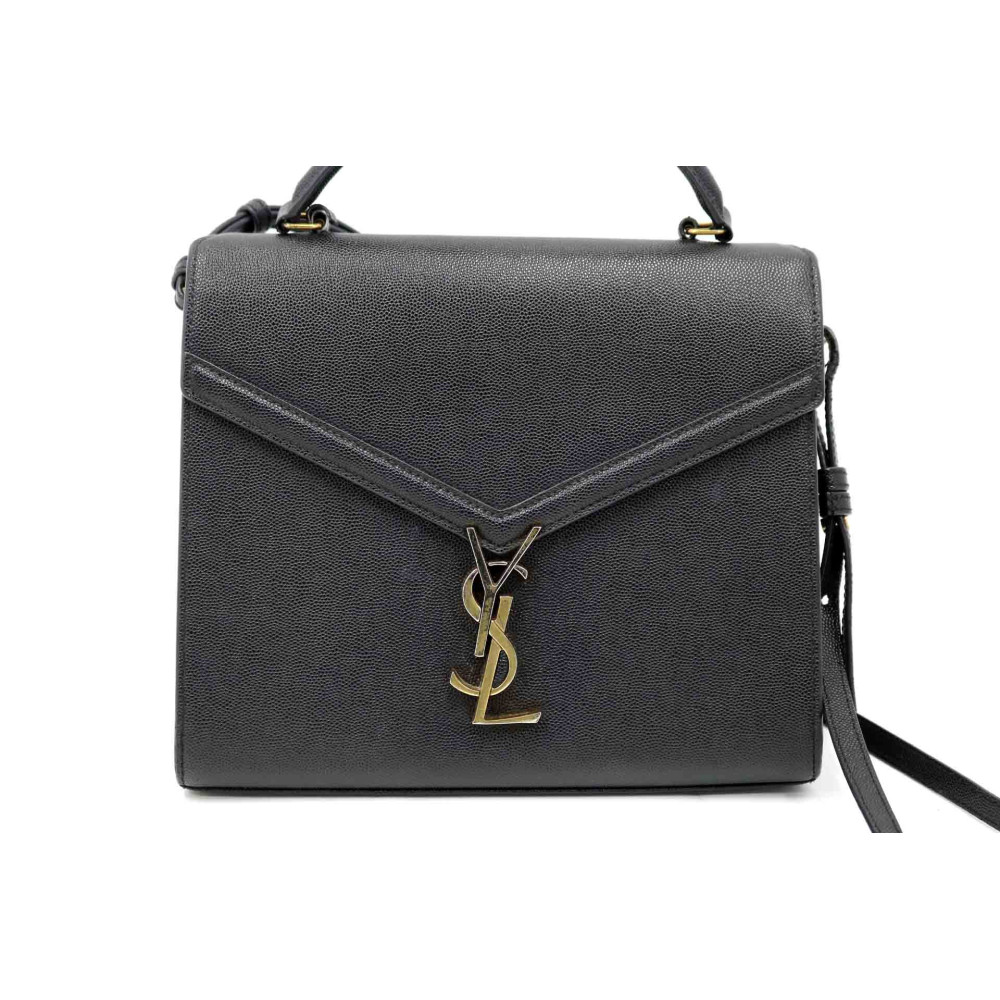 Saint Laurent Cassandre Pelle Nera