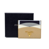 Prada Portacarte Pelle Marrone