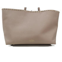 Valentino Rockstud Leather Tote Pelle Rosa Antico