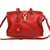 Saint Laurent Cabas Chyc Pelle Rossa