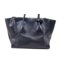 Prada Shopping Pelle Blu