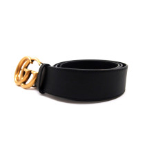 Gucci Cintura Marmont Pelle Nera